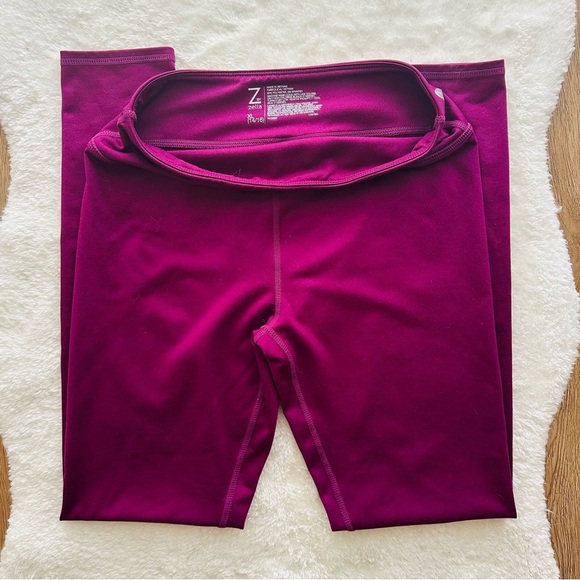 Zella Magenta Girls Leggings with High-Waisted Design Size XL - Picture 1 of 3